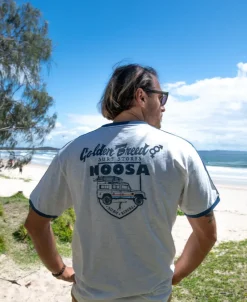 Golden Breed Tees-Noosa Landy Tee | Off White