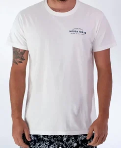 Golden Breed Tees-Noosa Old School Tee | Off White