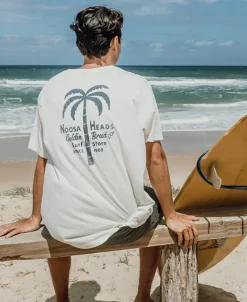 Golden Breed Tees-Noosa Palm Loco | Off White