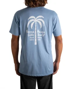 Golden Breed Tees-Noosa Palm Loco | Sea Blue Marle