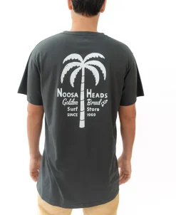 Golden Breed Tees-Noosa Palm Loco | Wash Black