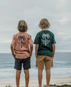 Kids Golden Breed Kids-Noosa Palm Loco Kids Tee |
