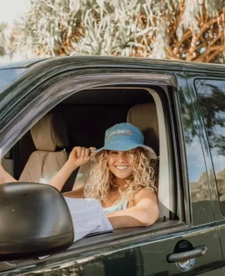 Golden Breed Bucket Hats-Norris Terry Bucket Hat | Azure Blue