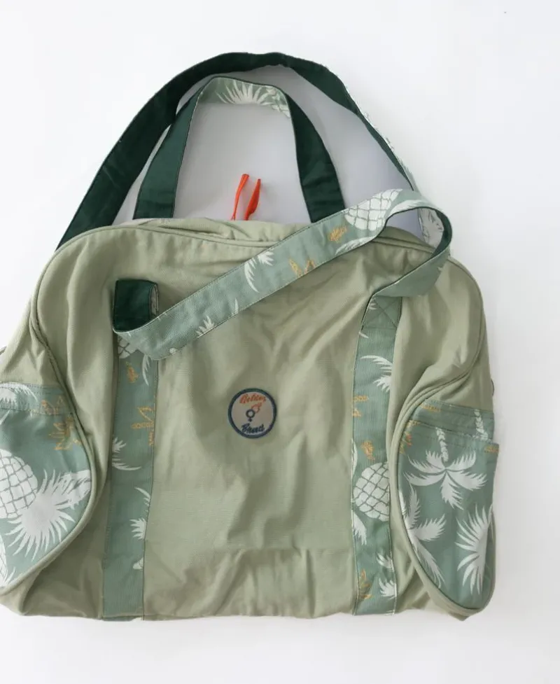 Golden Breed Bags-Pine Palm Canvas Roll Bag |