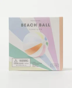 Golden Breed Sunny Life-Pool Side Inflatable Beach Ball | Pastel Gelato