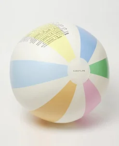Golden Breed Sunny Life-Pool Side Inflatable Beach Ball | Pastel Gelato