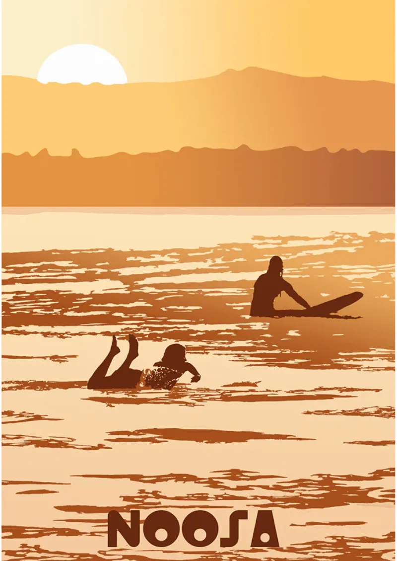 Golden Breed Location Postcards-Postcard Golden Days