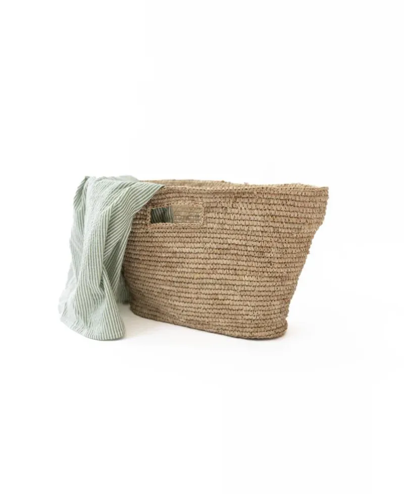 Golden Breed Bags-Raffia Basket |