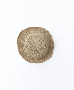 Golden Breed Bucket Hats-Raffia Bucket Hat |