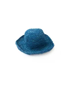 Golden Breed Bucket Hats-Raffia Bucket Hat with Brim |