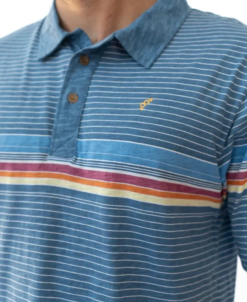 Golden Breed Polo Tops-Ralph Polo | Dusty Blue
