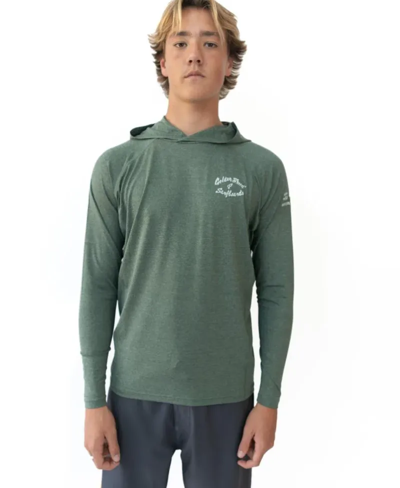 Golden Breed Rash Vest|Rash Vest-Rapper Hoodie Rash Shirt | Marle