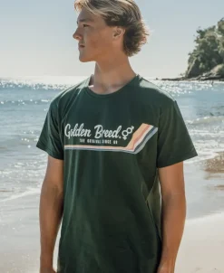 Golden Breed Tees-Retro Classic Tee | Ivy Green