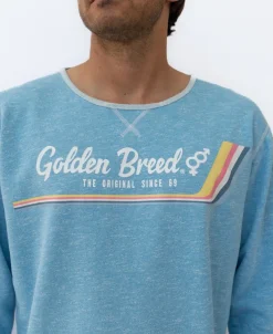 Golden Breed Hoodies & Sweats|Rag Tops-Retro Rag Top | Sky Marle