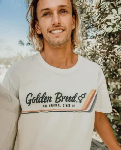 Golden Breed Tees-Retro Tee | Off White
