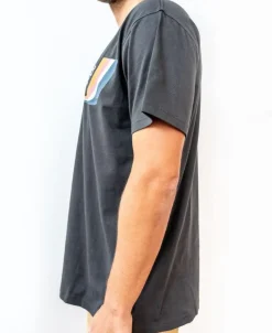 Golden Breed Tees-Retro Tee | Wash Black