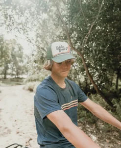 Golden Breed Hats & Caps|Hats & Caps-Retro Trucker Cap |