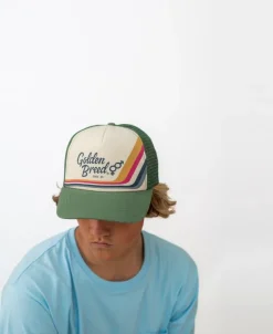 Golden Breed Hats & Caps|Hats & Caps-Retro Trucker Cap |