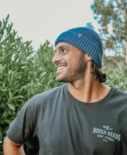 Golden Breed Beanies-Rib Wool Beanie | Blue