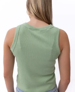 Women Golden Breed Tanks-Ronnie Rib Tank |