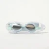 Golden Breed Sunny Life-Salty the Shark Mini Swim Goggles | Aqua