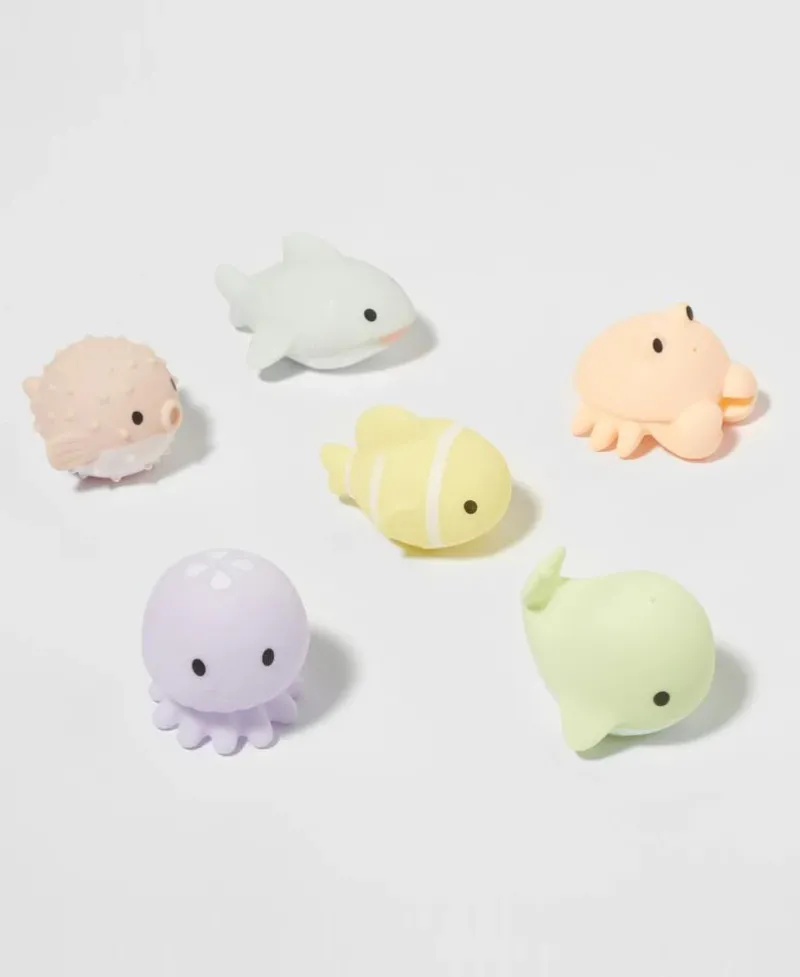 Golden Breed Sunny Life-Sea Animal Splash Toys Ocean Friends | Multi
