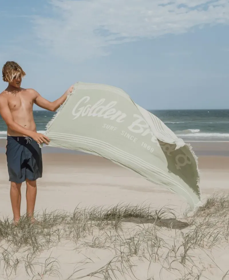 Golden Breed Towels|Towels-Searcher Towel | Green