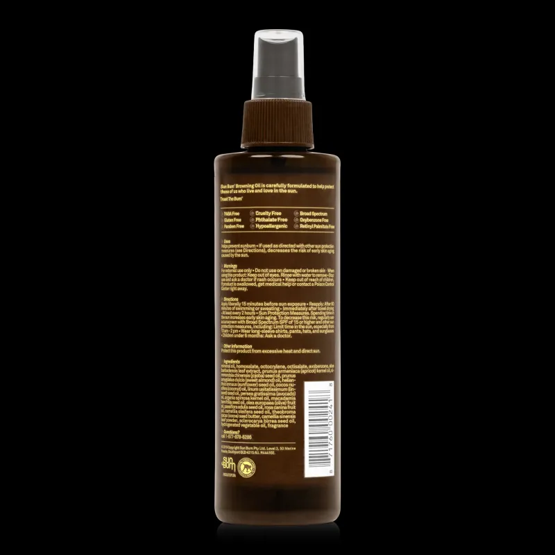 Golden Breed Sunscreen-Sun Bum SPF15 Browning Oil | 250ml