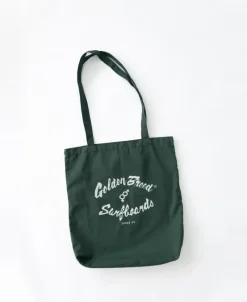 Golden Breed Bags-Surf Logo Tote Bag | Ivy Green