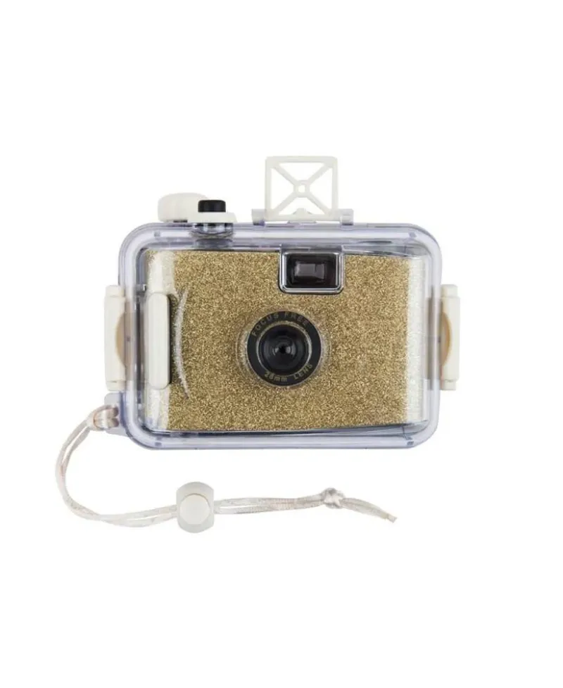 Golden Breed Sunny Life-Underwater Camera | Glitter Gold