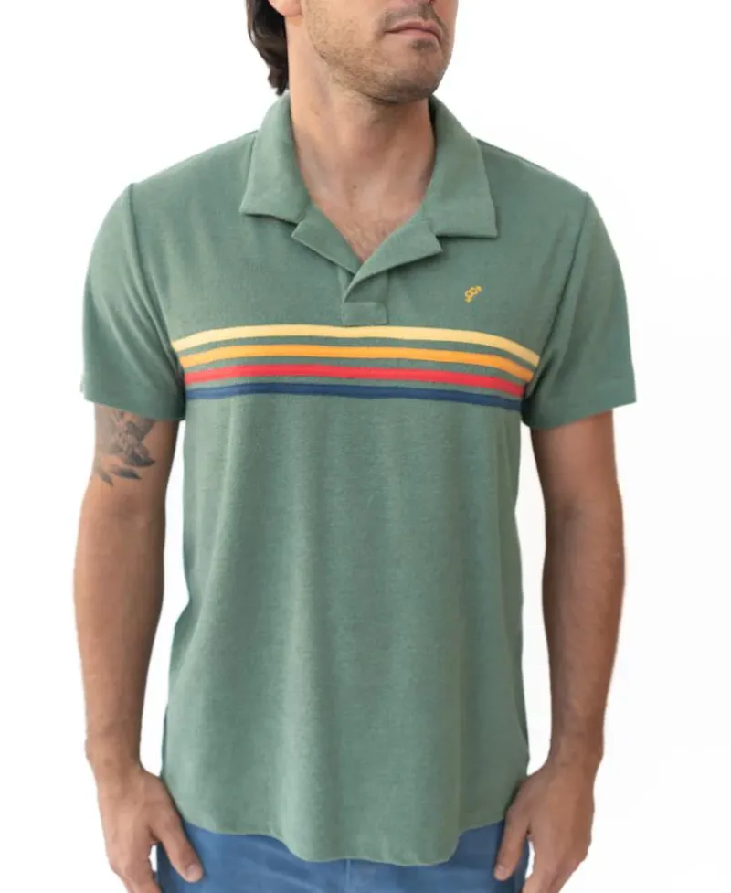 Golden Breed Polo Tops|Tees-Vintage Long Island Polo |