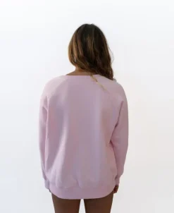 Women Golden Breed Hoodies & Sweats-Vintage Sweat | Pale Pink