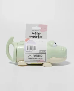 Golden Breed Sunny Life-Water Squirters Crocodile | Pastel Green