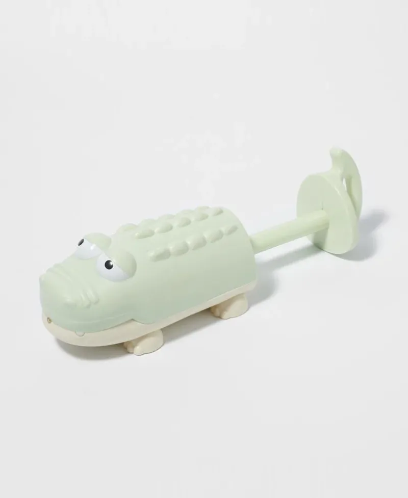 Golden Breed Sunny Life-Water Squirters Crocodile | Pastel Green