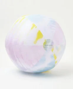 Golden Breed Sunny Life-XL Inflatable Beach Ball | Tie Dye Sorbet